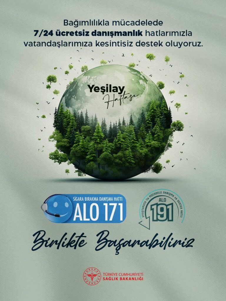 Bağımlılıkla Mücadelede Ücretsiz Destek