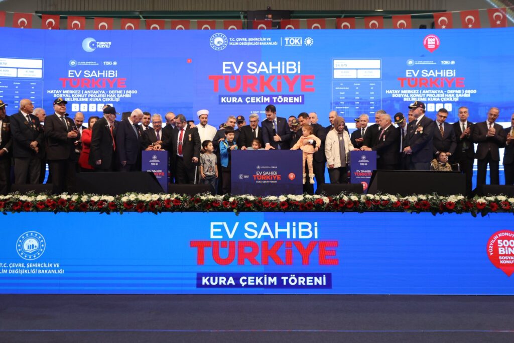 Hatay’da Sosyal Konut Kura Çekimi