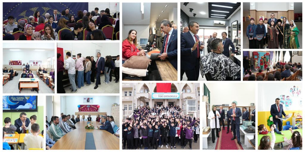 Bakan Tekin Karaman’da Okul Ziyareti