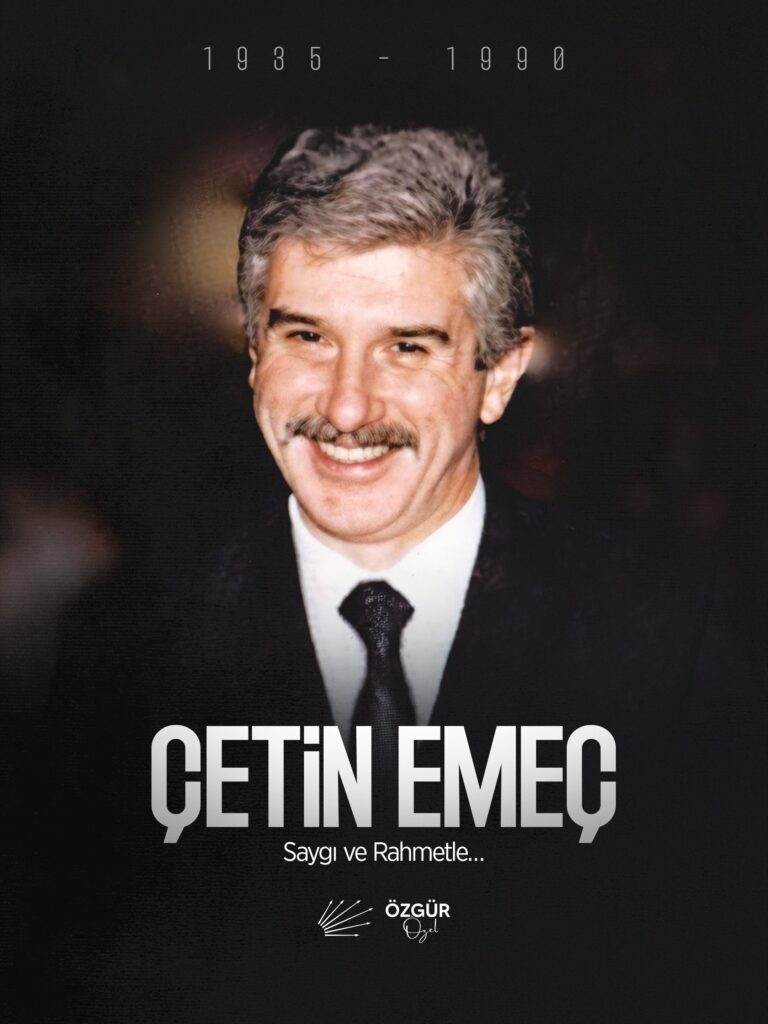 Çetin Emeç Anıldı