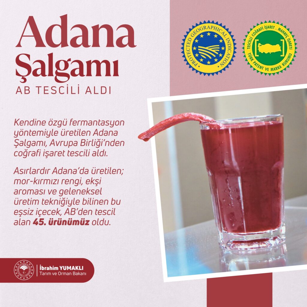 Şalgam AB Tescili Aldı