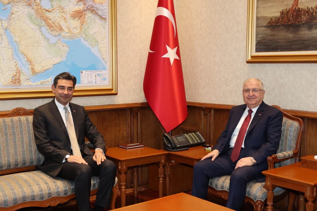 Bakan Güler, Büyükelçiyi Kabul Etti