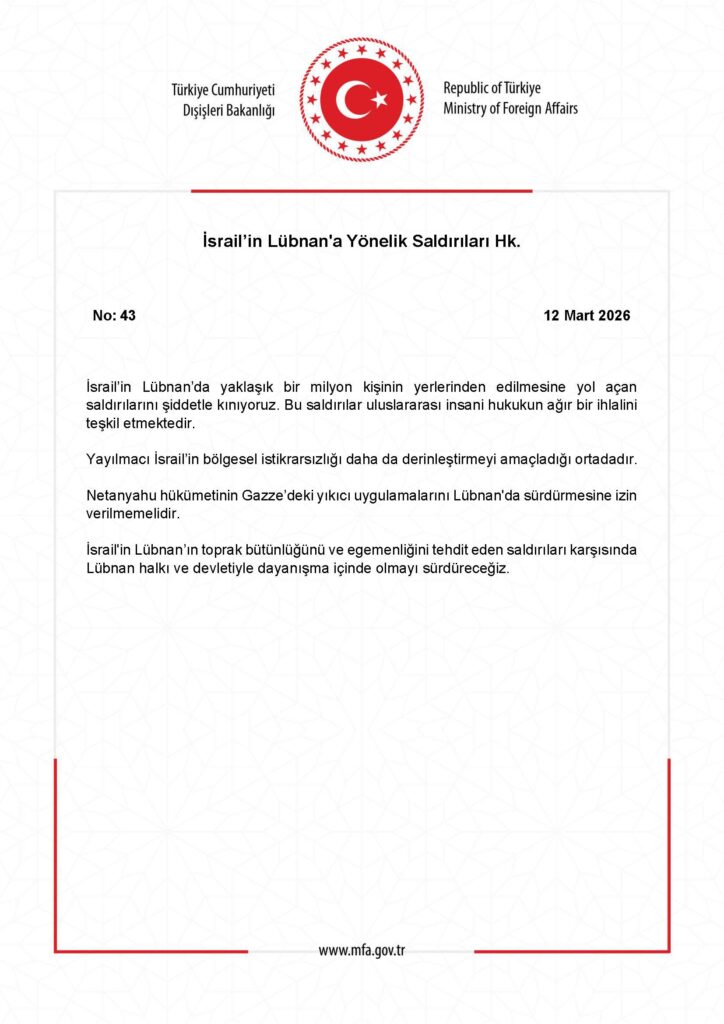 İsrail’in Lübnan Saldırıları