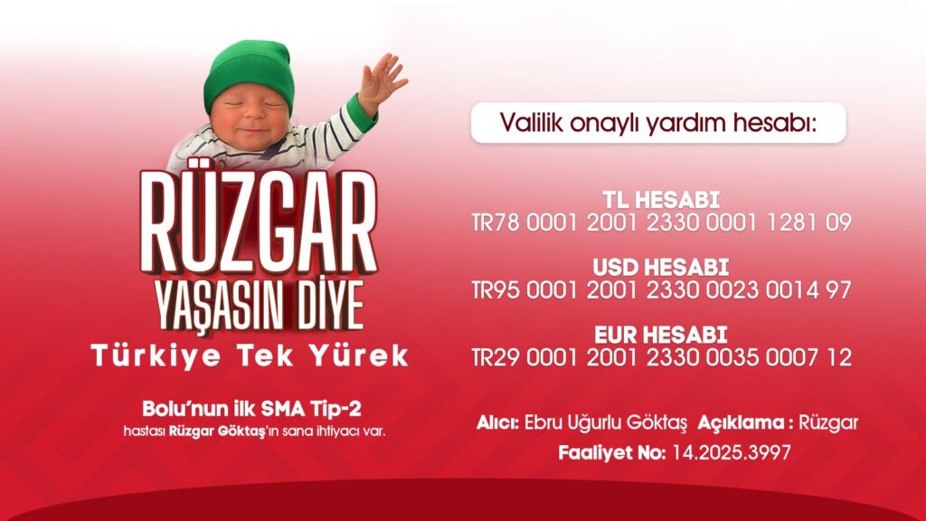 Rüzgar Bebek İçin Bağış Kampanyası