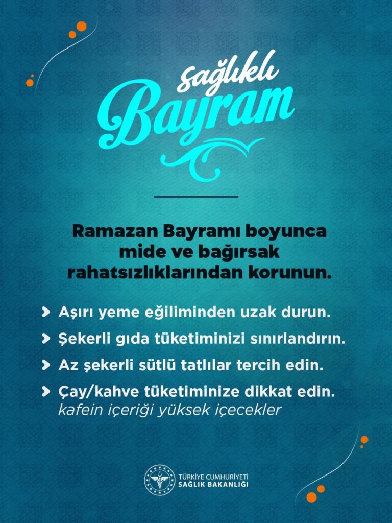 Bayramda Sağlık İpuçları