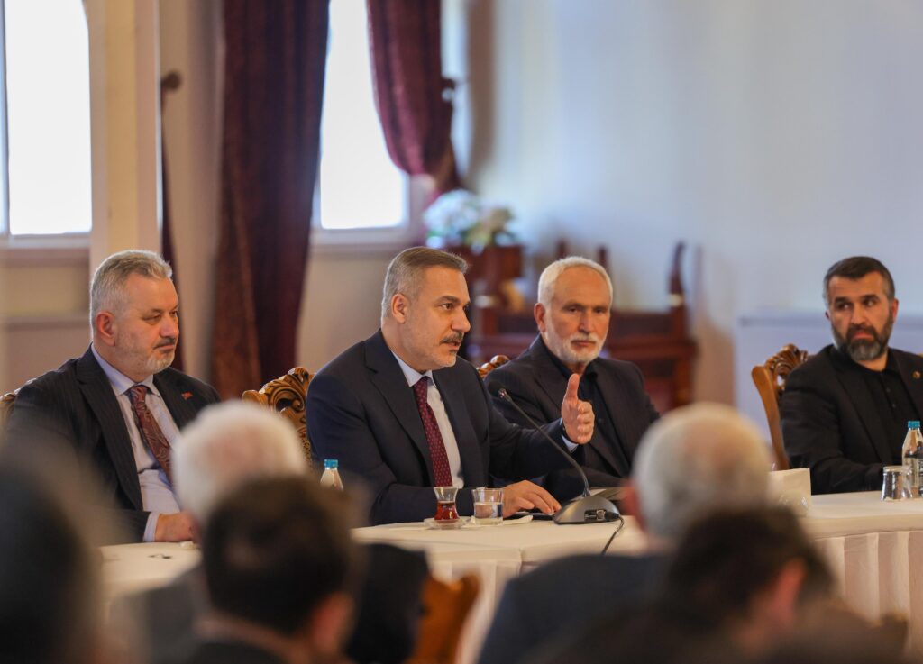 Bakan Fidan Filistin’e Destek İçin Toplandı