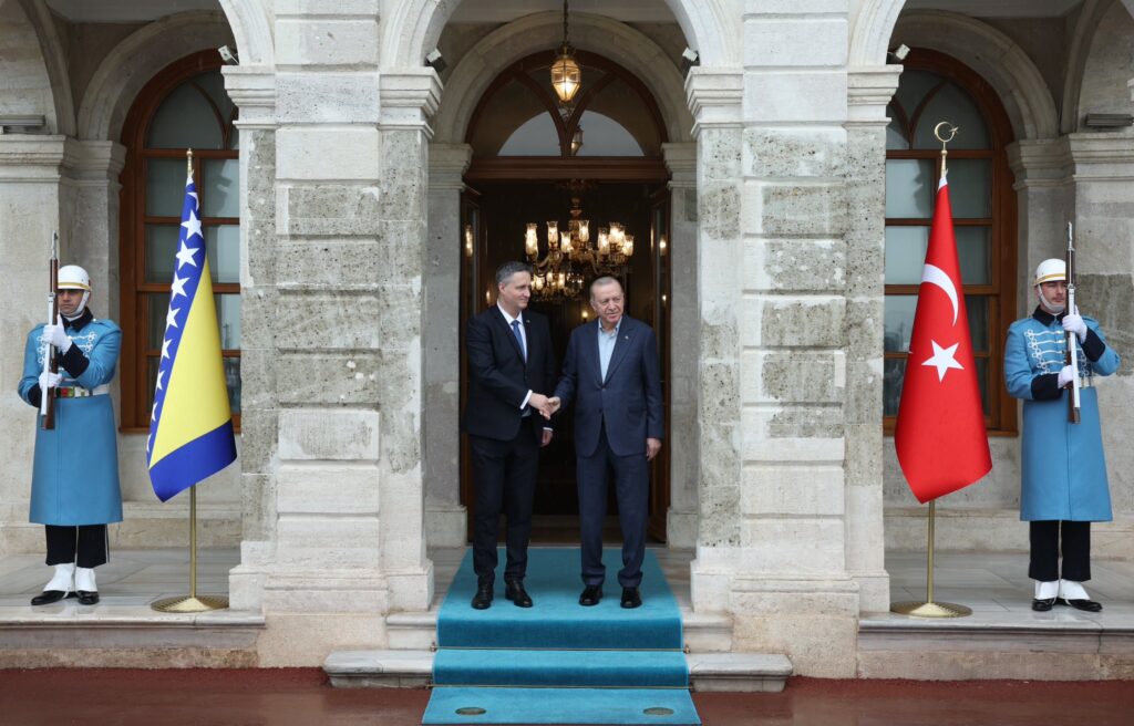 Cumhurbaşkanı Erdoğan Bosna Hersek Başkanı ile Görüştü