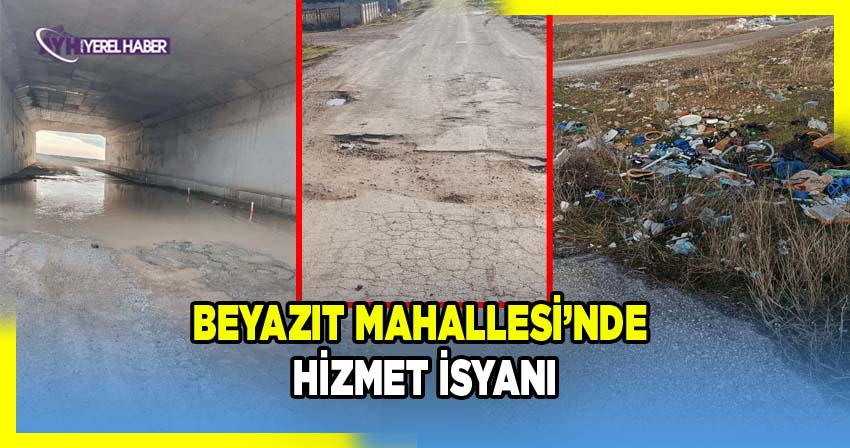 Afyonkarahisar Beyazıt Mahallesi’nde Vatandaşlar İsyan Etti