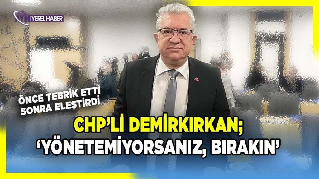 Afyonkarahisar Belediye Meclis Üyesi Kemal Demirkırkan, İl Genel Meclis Başkanı Mehmet Siper Hakkında Açıklamalarda Bulundu