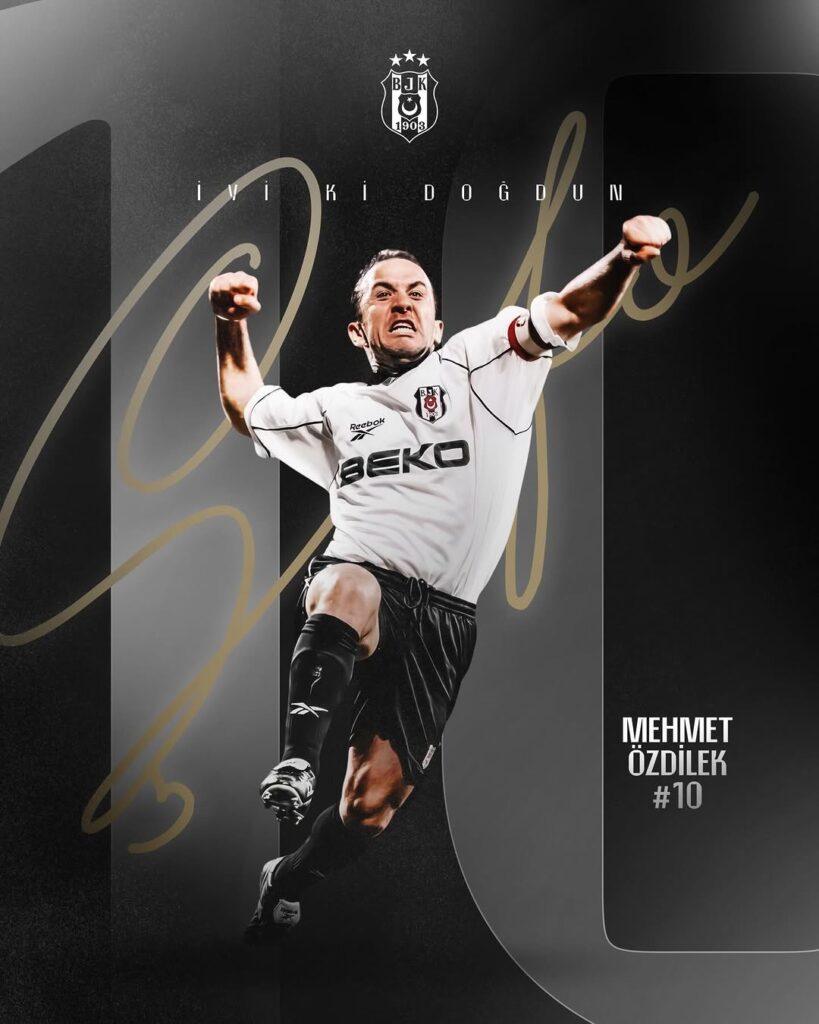 Beşiktaş, Efsane Futbolcu Mehmet Özdilek’in Doğum Gününü Kutladı