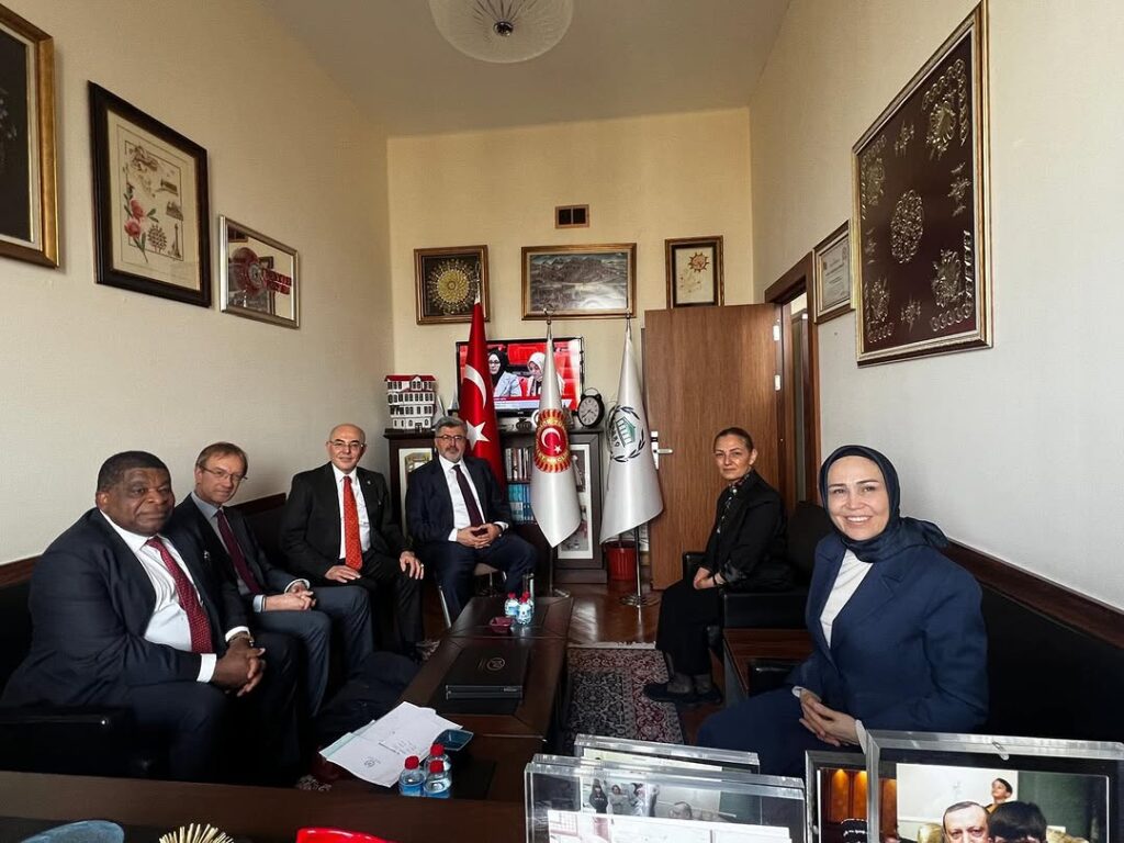 TBMM PAB Başkanı Asuman Erdoğan ve PAB Üyeleri PAB Genel Sekreteri Martin Chungong’u Ağırladı