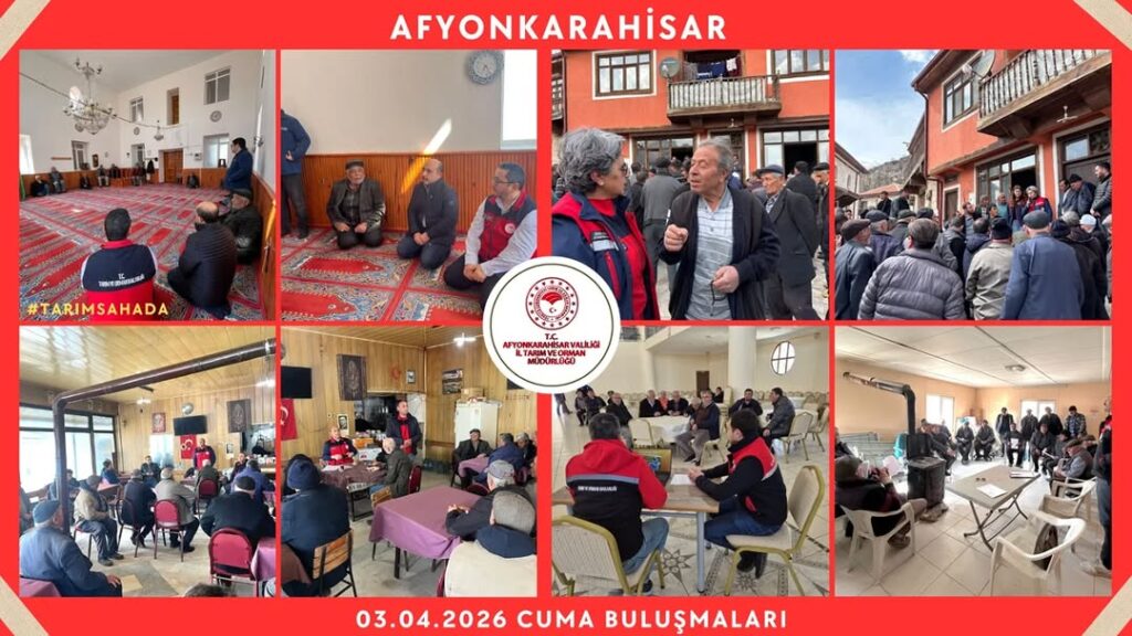 Afyonkarahisar İl Tarım ve Orman Müdürlüğü Üreticilerle Buluşmalarını Sürdürüyor