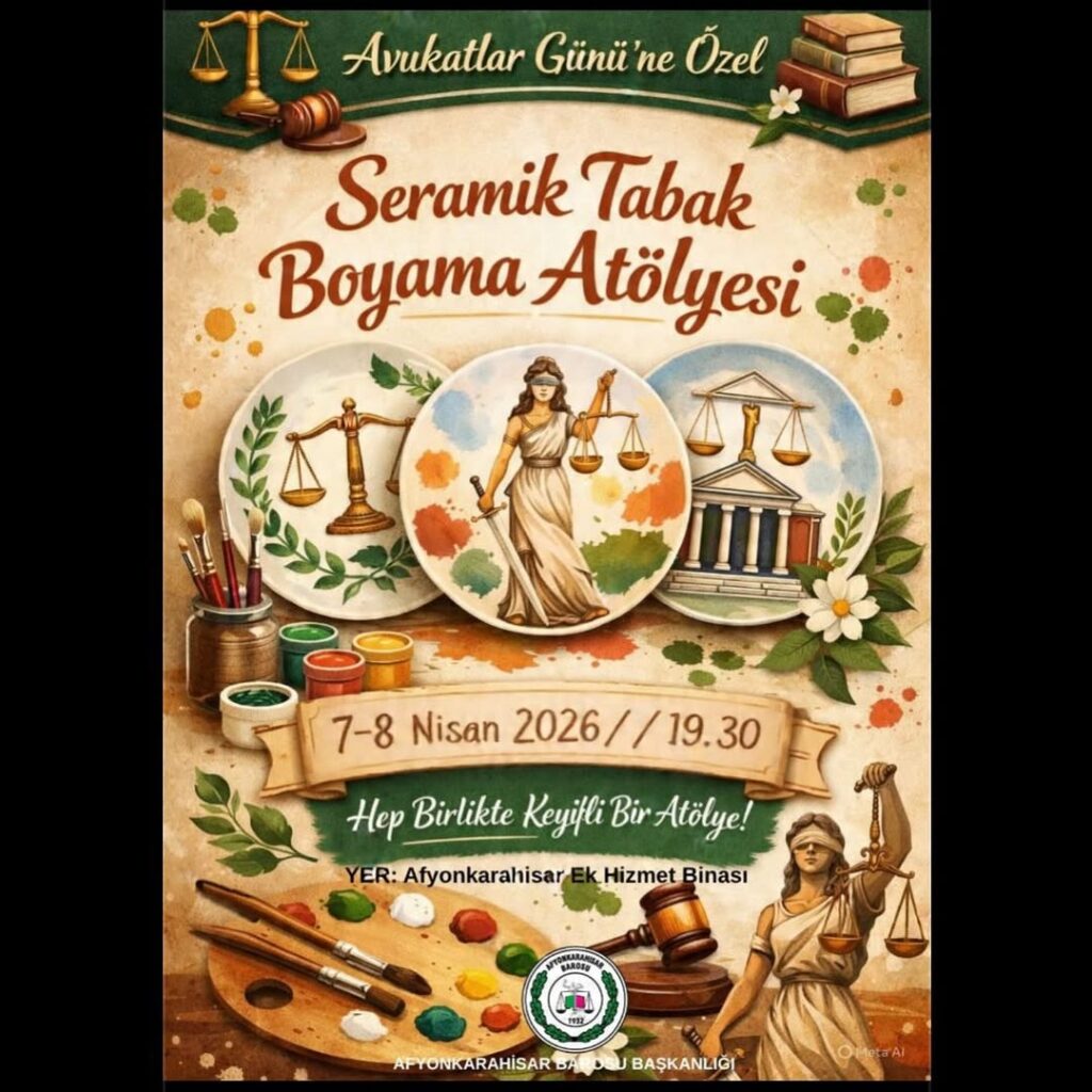 Afyonkarahisar Barosu’ndan Avukatlara Özel Etkinlik!