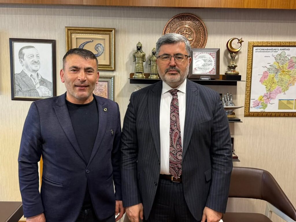 Afyonkarahisar Değirmenayvalı Belediye Başkanı Halil Çelik Gazi Meclisi’nde Misafir Edildi