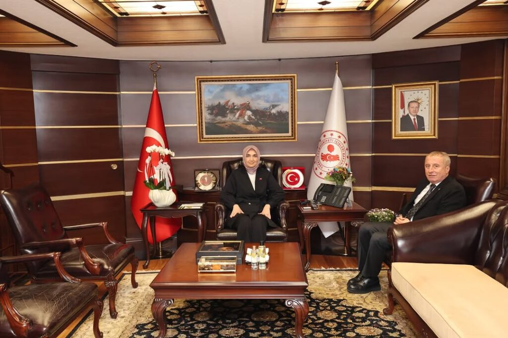Milletvekili Olgun, İçişleri Bakan Yardımcısı Kübra Yiğitbasi’ni Ziyaret Etti