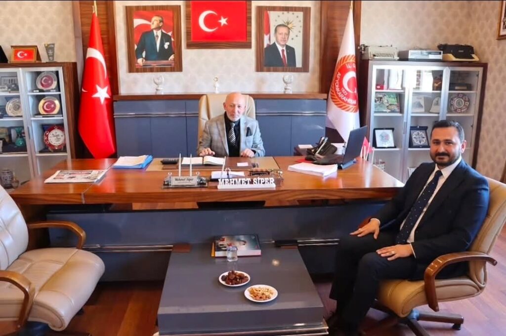 Afyonkarahisar İl Genel Meclis Başkanlığına tekrar seçilen Sayın Mehmet Siper’e hayırlı olsun ziyaretinde…