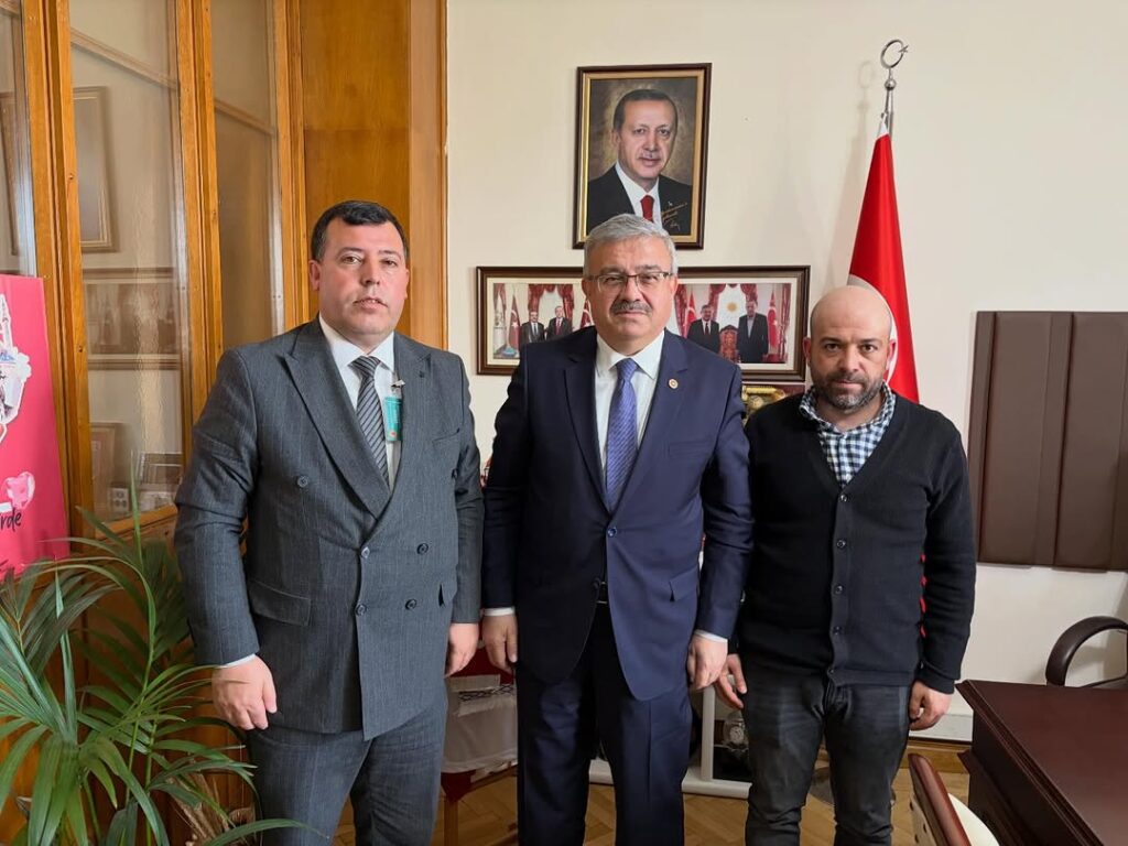 Ak Parti Milletvekili İbrahim Yurdunuseven, Yayla Belediye Başkanı Niyazi Akgedik’i TBMM’de Ağırladı