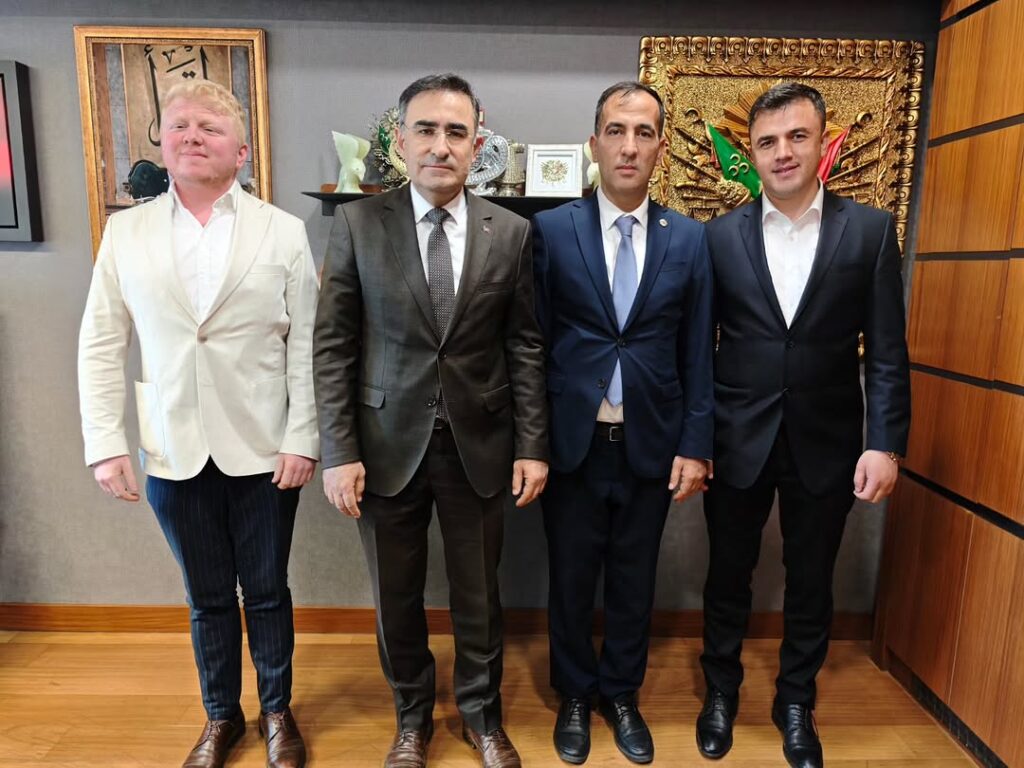 Ak Parti Milletvekili Hasan Arslan’dan Güney Belediye Başkanı Ali Baran’a Ziyaret