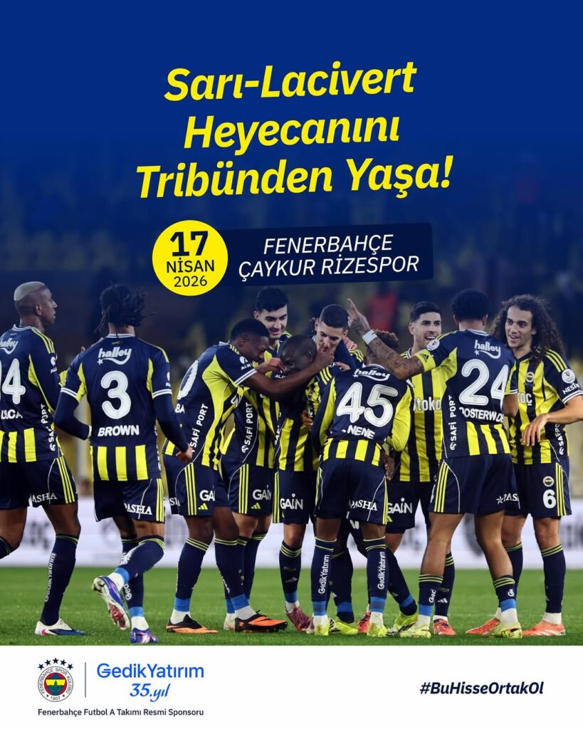 Gedik Yatırım ile Çaykur Rizespor Maçını Tribünden İzleme Fırsatı!