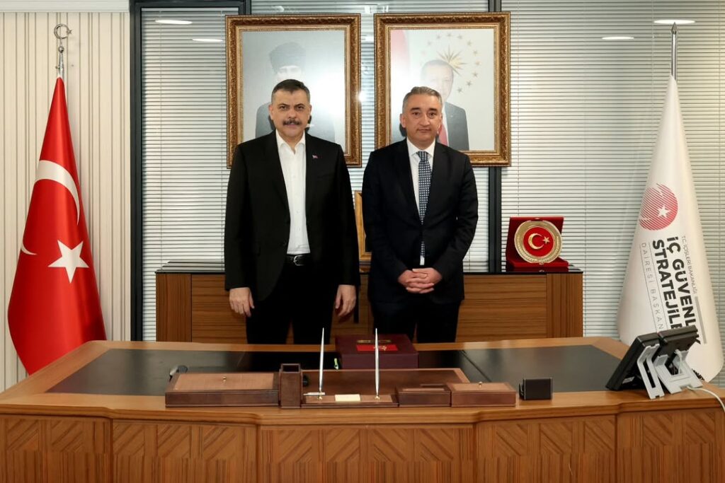 T.C. İçişleri Bakanlığı’nın İç Güvenlik Çalışmaları Hakkında Brifing Alındı