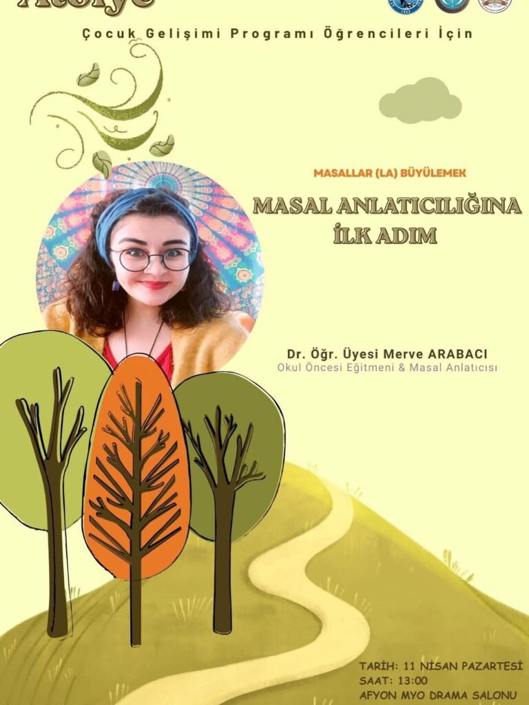 Afyon Kocatepe Üniversitesi’nden Masal Anlatıcılığı Atölyesi