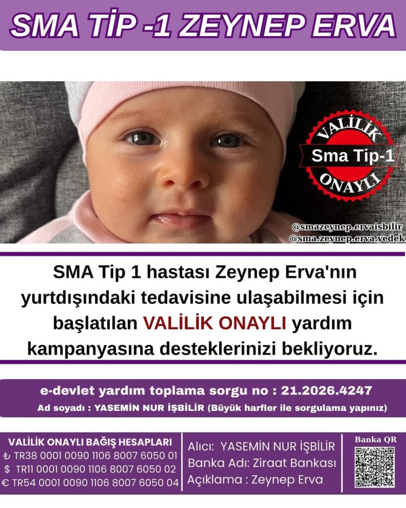 Afyonkarahisar Belediye Başkanı Burcu Köksal’dan Zeynep Erva İçin Yardım Kampanyası Çağrısı