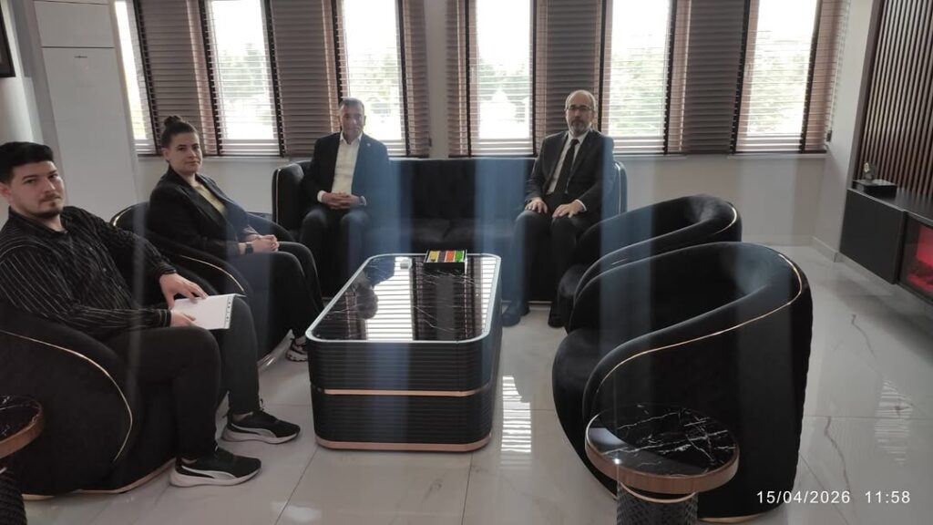 İl Sağlık Müdürü Dr. Hakkı Öztürk, Beyyazı Belediye Başkanı Asım Altıntaş’ı Ziyaret Etti