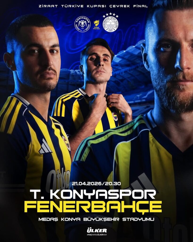 Fenerbahçe, Ziraat Türkiye Kupası’nda T. Konyaspor ile Karşılaşacak
