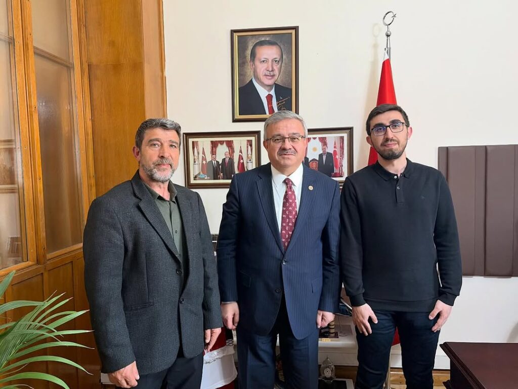 Ak Parti Milletvekili İbrahim Yurdunuseven, TBMM’de İsmail Gök ve Abdullah Gök’ü Misafir Etti