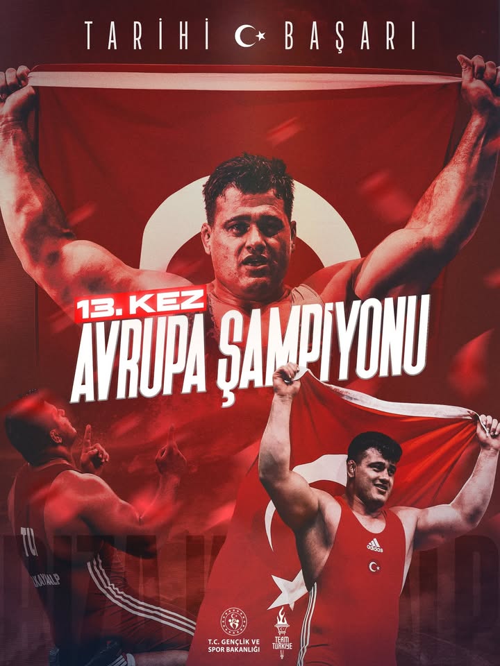 Milli Güreşçimiz Rıza Kayaalp, Avrupa Şampiyonu Oldu!