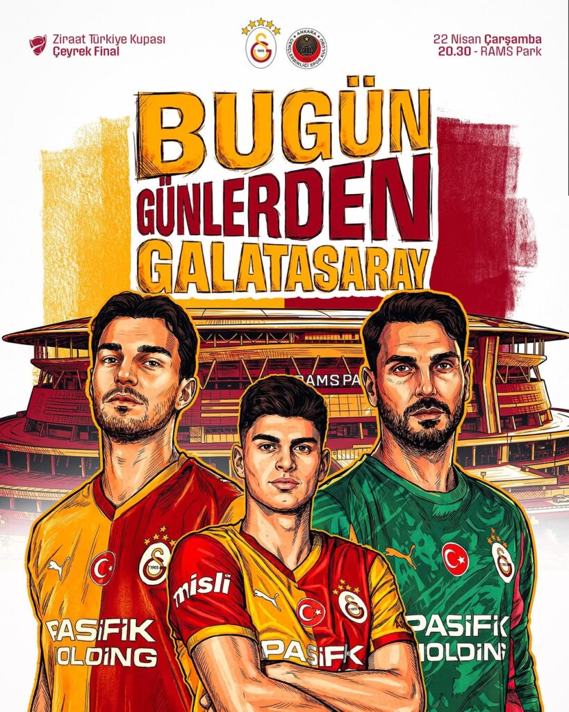 Galatasaray Ziraat Türkiye Kupası’nda Çeyrek Finalde N. D. Gençlerbirliği ile Karşılaşacak