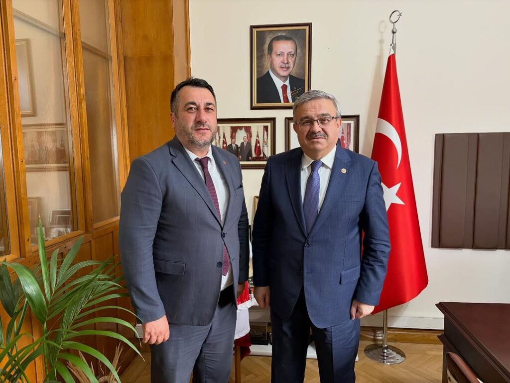 Ak Parti Milletvekili İbrahim Yurdunuseven, İhsaniye Kayıhan Belediye Başkanı Mustafa Demiray’ı TBMM’de Ağırladı