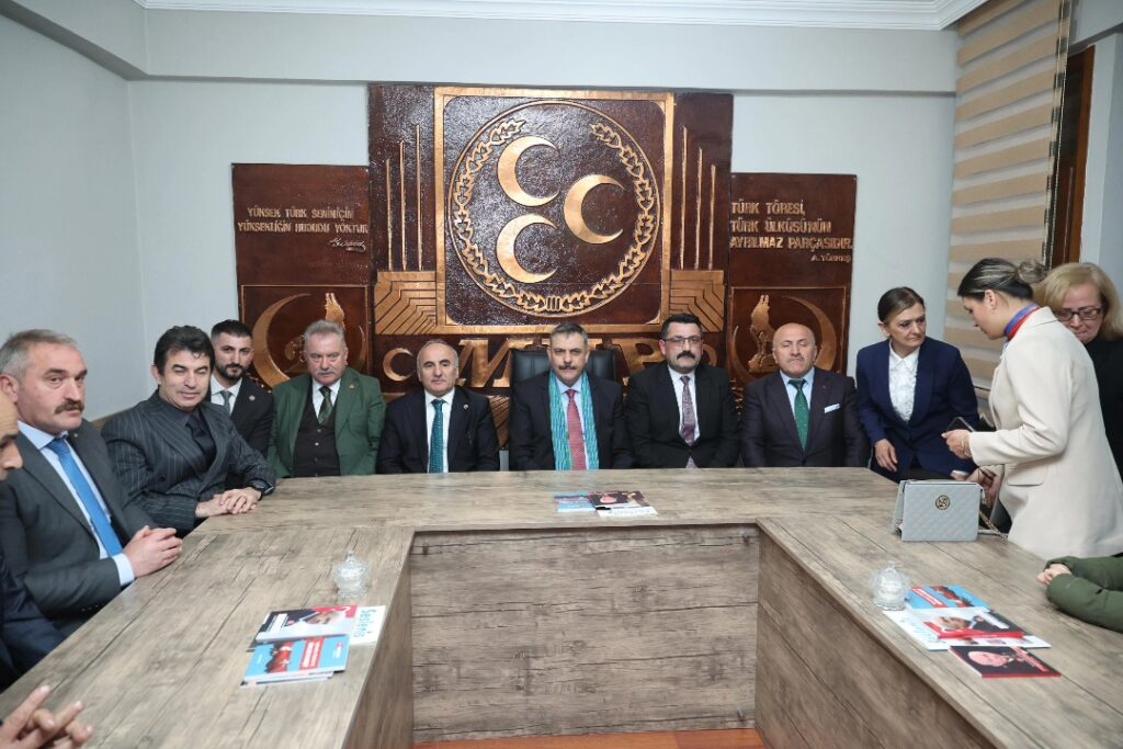İçişleri Bakanlığı’ndan MHP Rize İl Başkanlığı Ziyareti