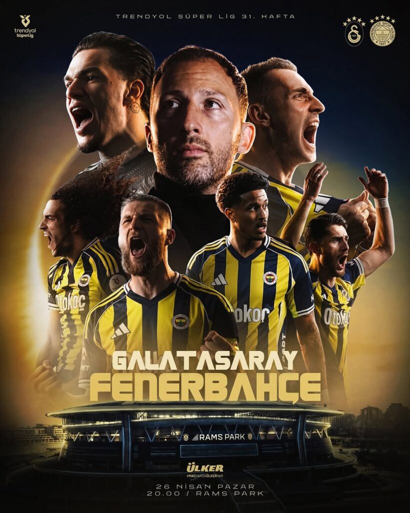 Fenerbahçe – Galatasaray Derbisi Bu Akşam!