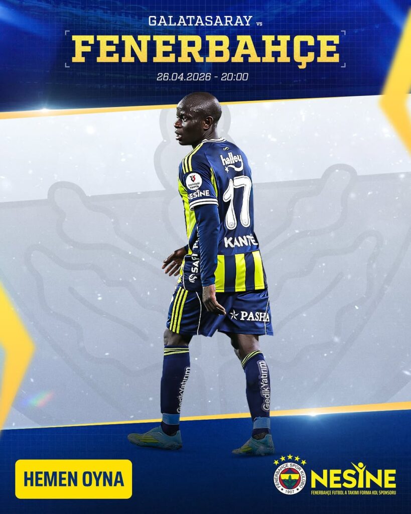 Fenerbahçe, Galatasaray Derbisine Hazır: Nesine’de Heyecan Zirvede!