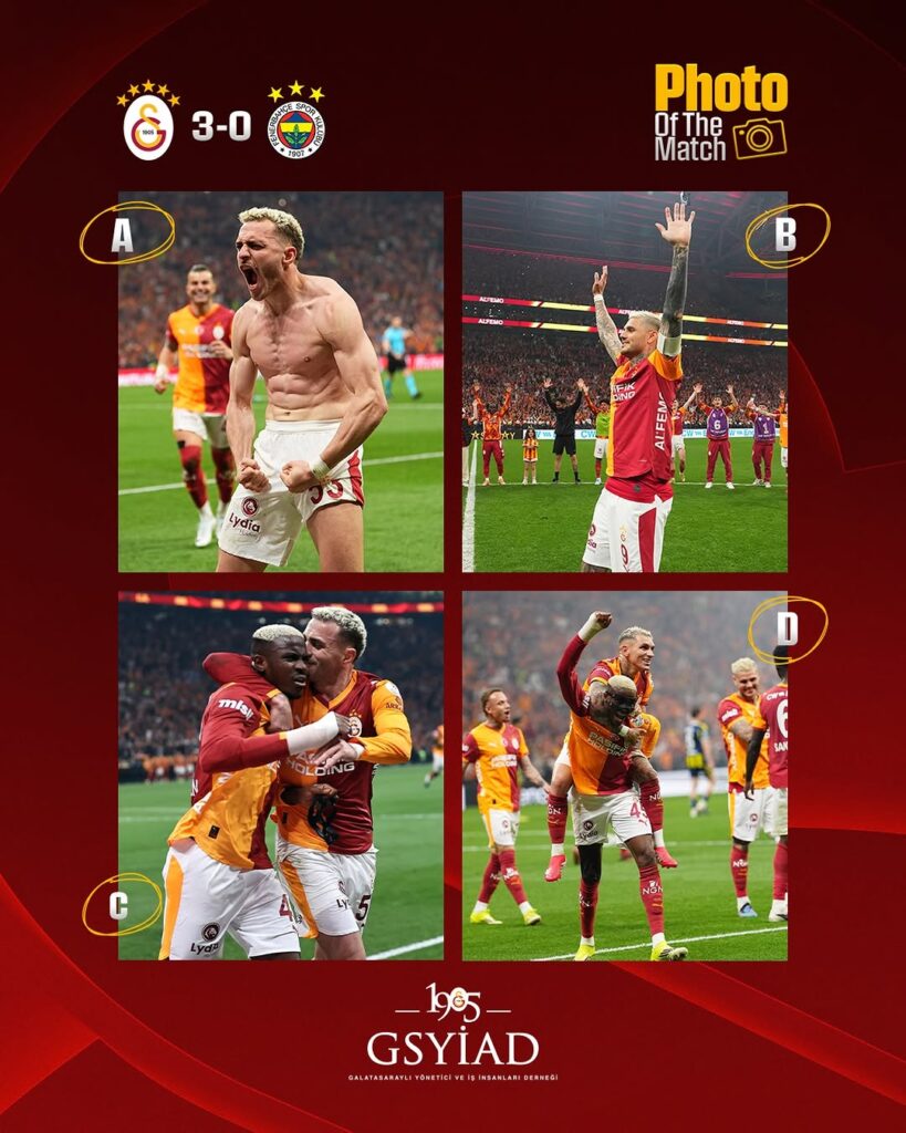 Galatasaray Spor Kulübü’nün En Güzel Sarı Kırmızı Kareyi Seçme Etkinliği