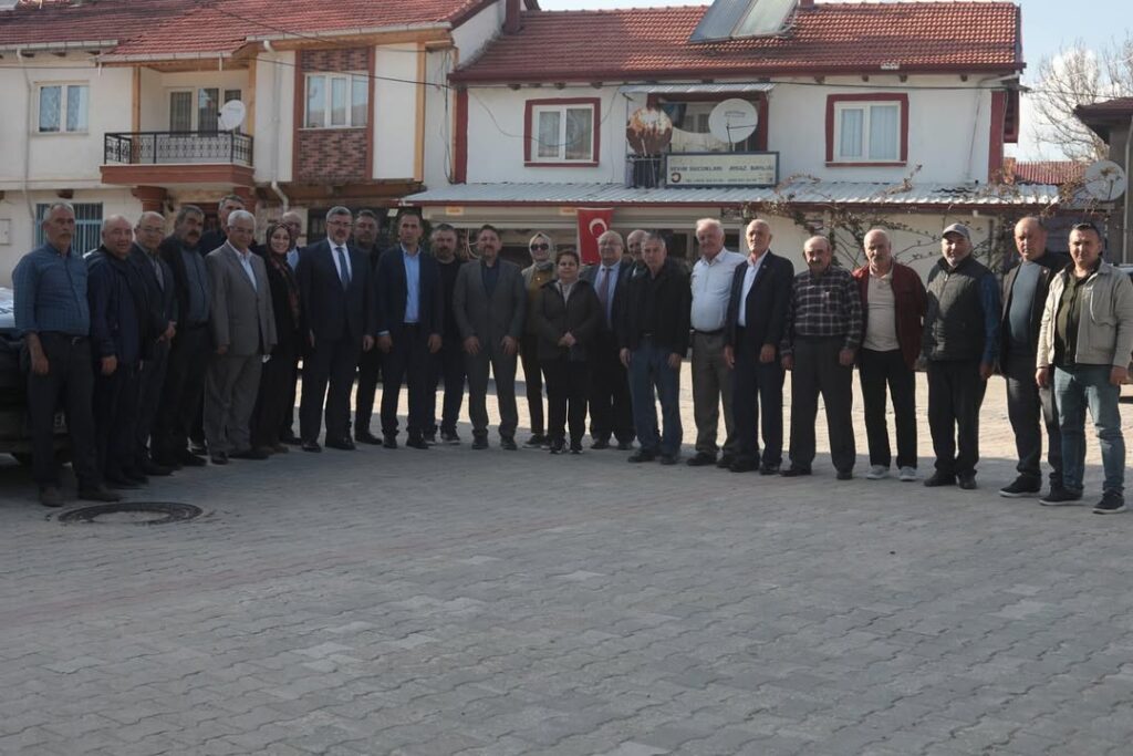 Ak Parti Afyonkarahisar Milletvekili Ali Özkaya, Belediye Başkanı Ali Baran’ı Ziyaret Etti