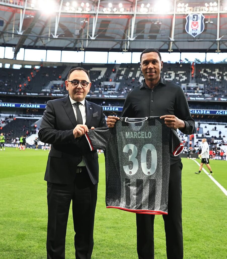 Beşiktaş’ta Eski Futbolcu Marcelo Guedes’e Teşekkür