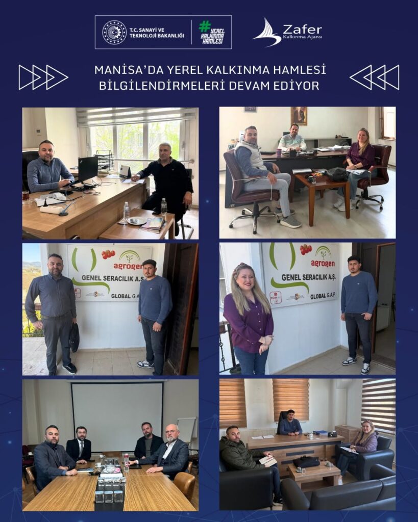 Manisa’da Yerel Kalkınma Hamlesi Bilgilendirmeleri Devam Ediyor