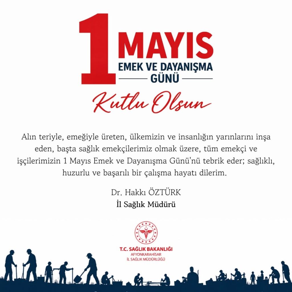 Sağlık Emekçileri ve Tüm İşçiler 1 Mayıs Emek ve Dayanışma Günü’nü Kutladı