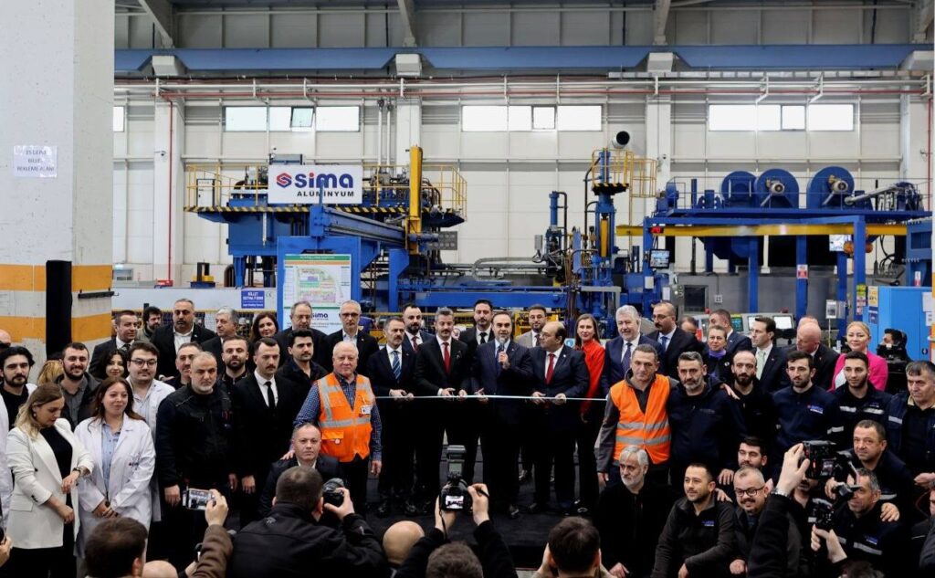 Sima Alüminyum Üretim Hattı Açılışı
