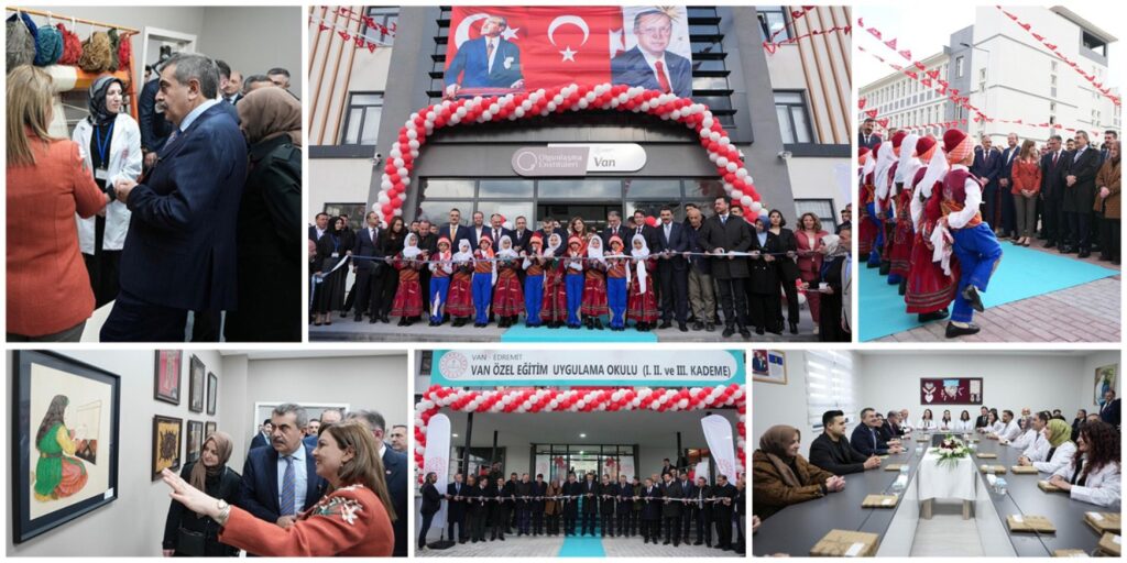 Milli Eğitim Bakanı Van’da Özel Eğitim Tesisinin Açılışına Katıldı