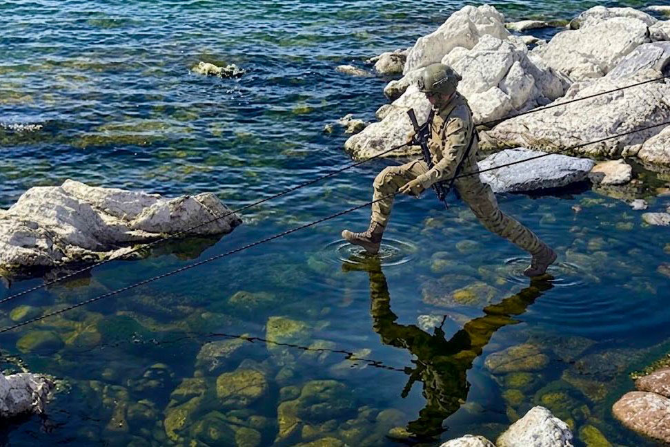 10. Komando Tugayı’ndan Zorlu Eğitimler