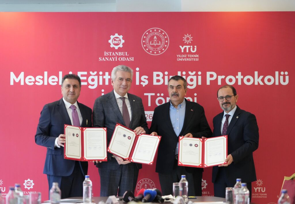 Milli Eğitim Bakanı, Mesleki Eğitim Protokolü İmzaladı
