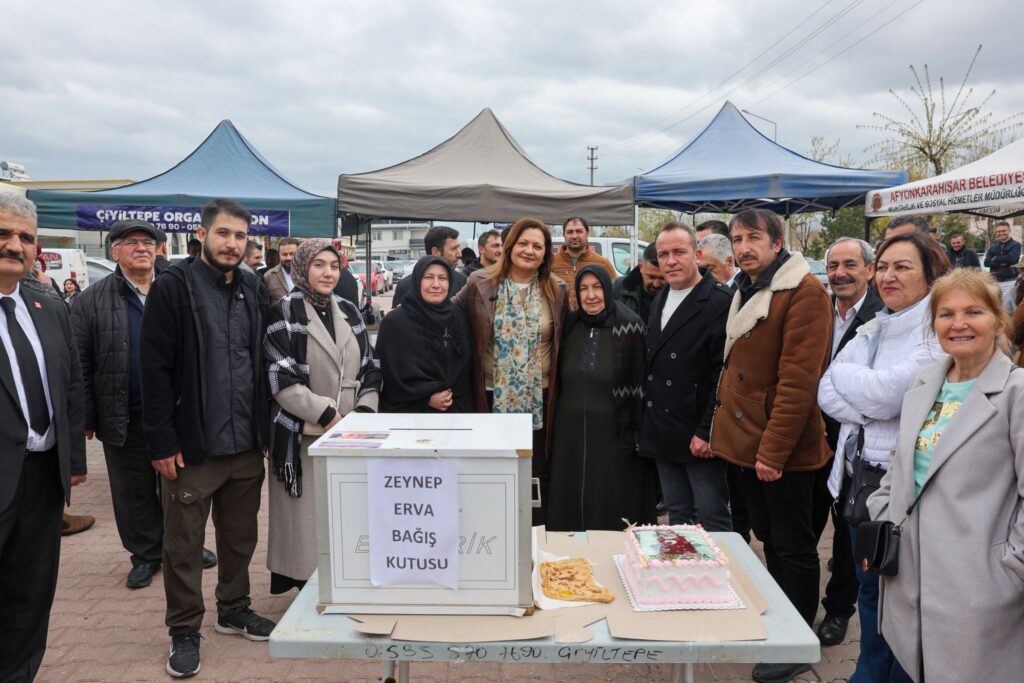 Zeynep Erva için tedavi desteği amaçlı pazar etkinliği
