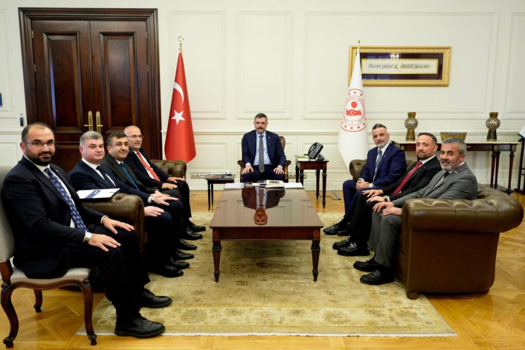 ASKON Başkanı Orhan Aydın İçişleri Bakanı’nı Ziyaret Etti