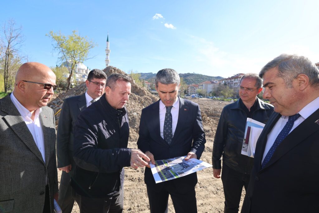 Ahmet-Ömer Kocaşaban Fen Lisesi İnşaatı Yakından Takip Ediliyor