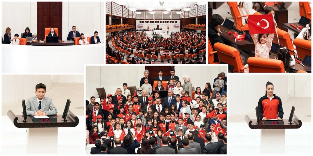 İnci Yıldız Şentürk, TBMM Çocuk Oturumu’na Başkanlık Etti