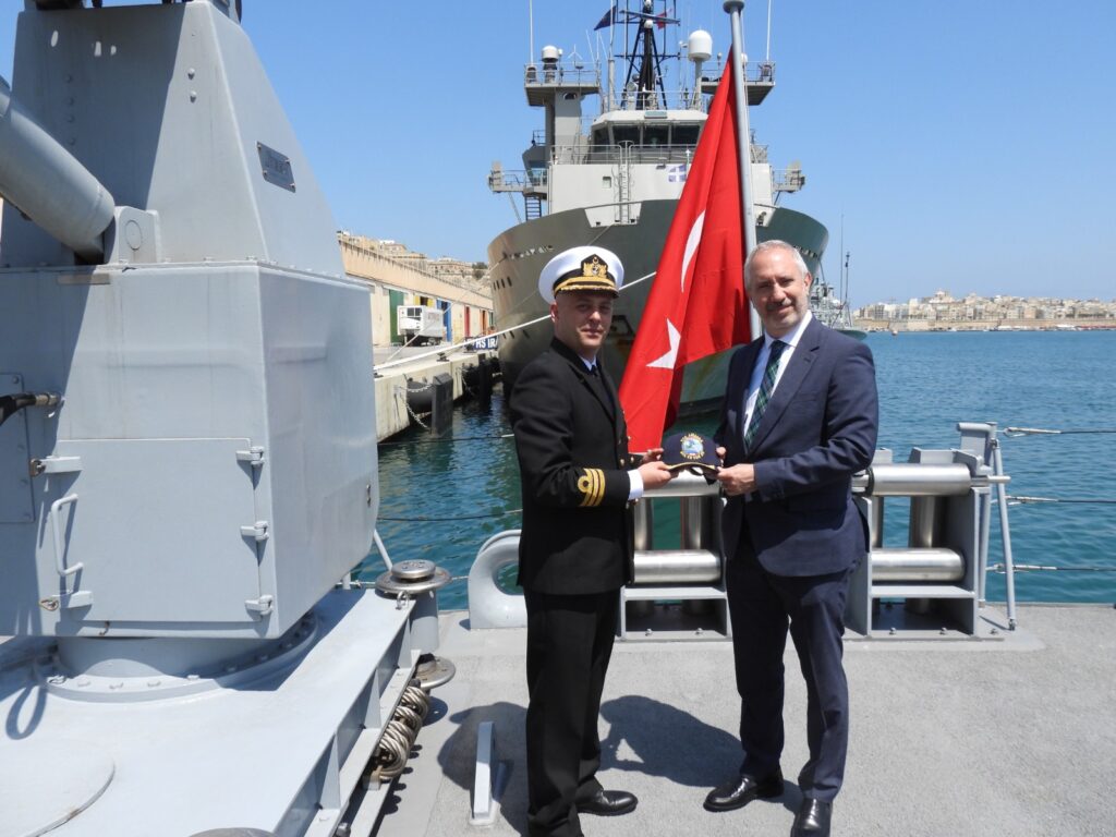TCG Amasra, Malta’da Liman Ziyareti Gerçekleştirdi