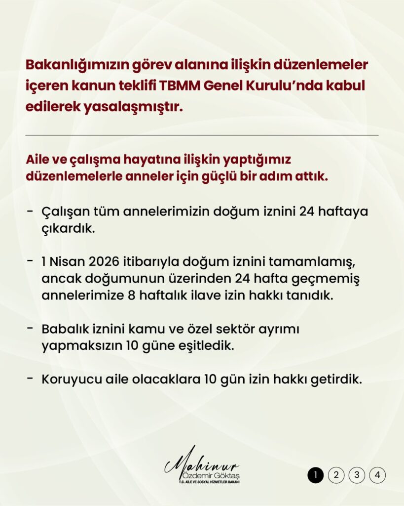 Sosyal Hizmetler Kanun Teklifi TBMM’de kabul edildi